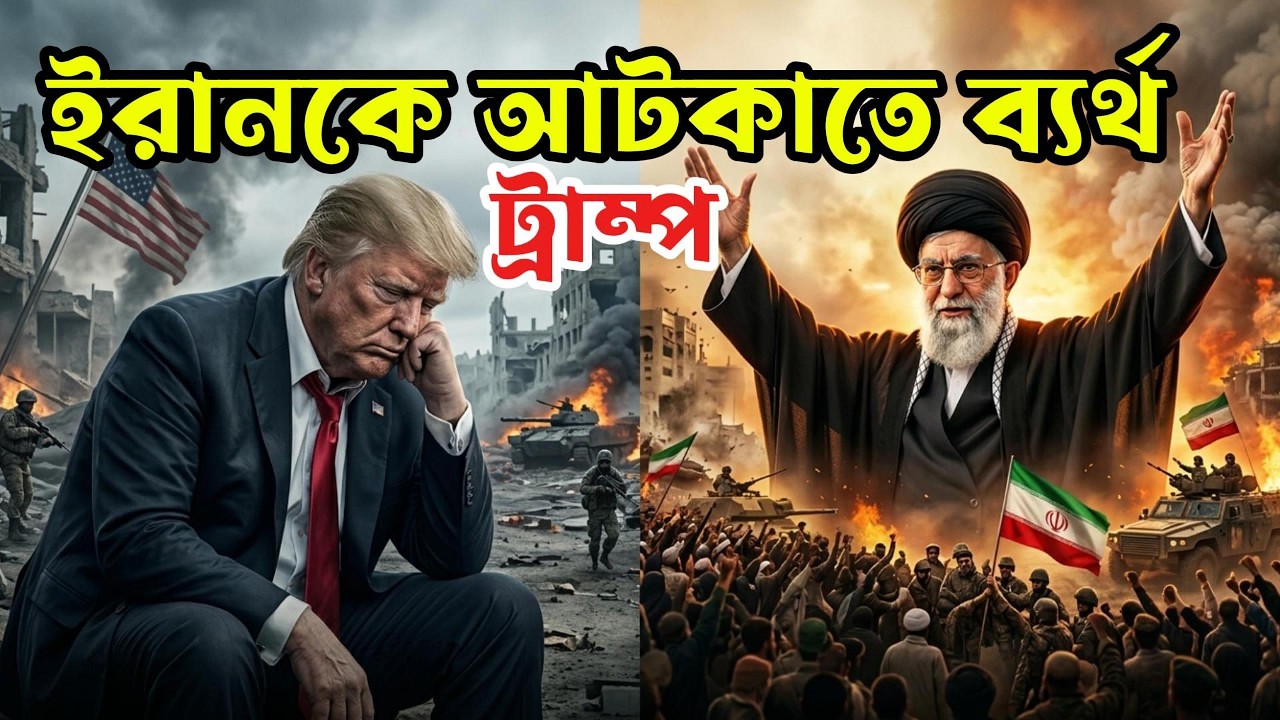 ইরানকে থামাতে ব্যর্থ আমেরিকা? পালানোর পথে কি ওয়াশিংটন!