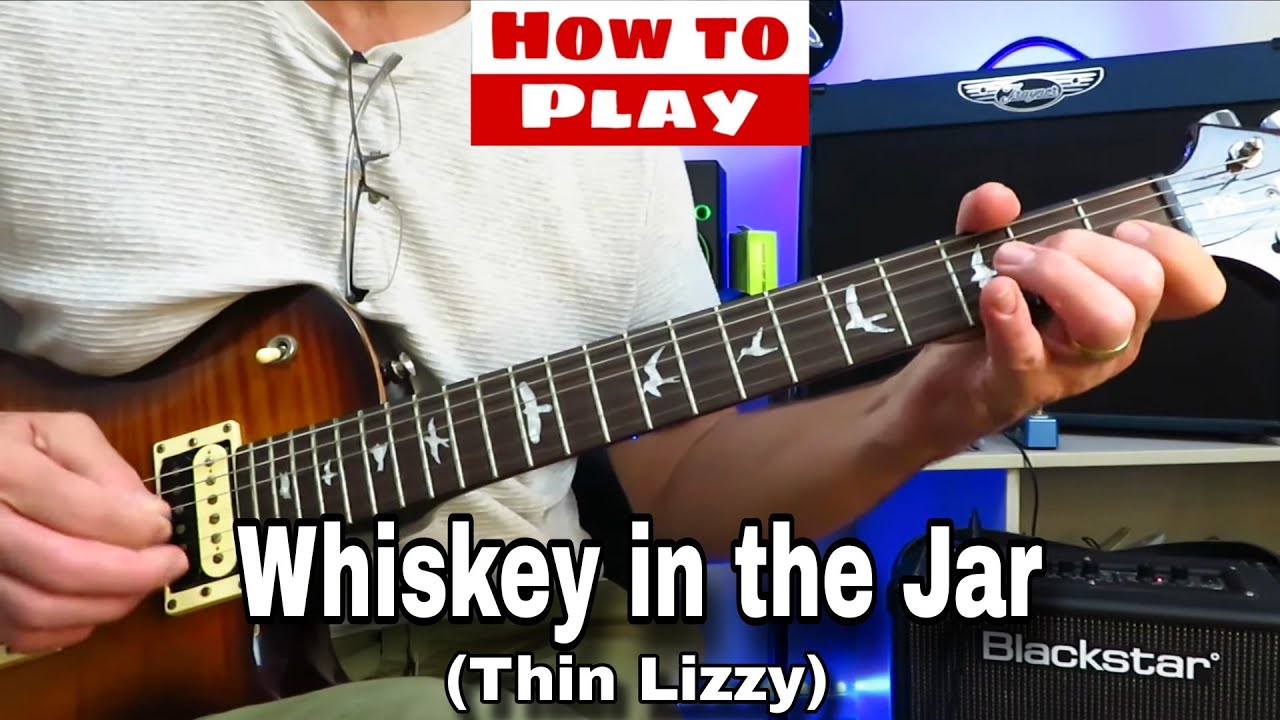 Whiskey in the Jar - Thin Lizzy. Урок игры на гитаре / Самоучитель (полный). Все гитарные партии ...