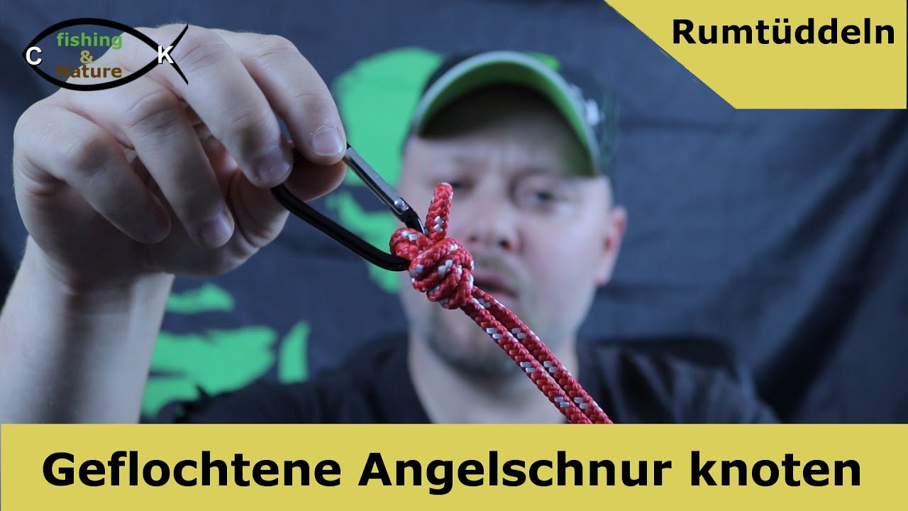 Geflochtene Angelschnur knoten (Wirbel/Snap usw.) - Angelknoten