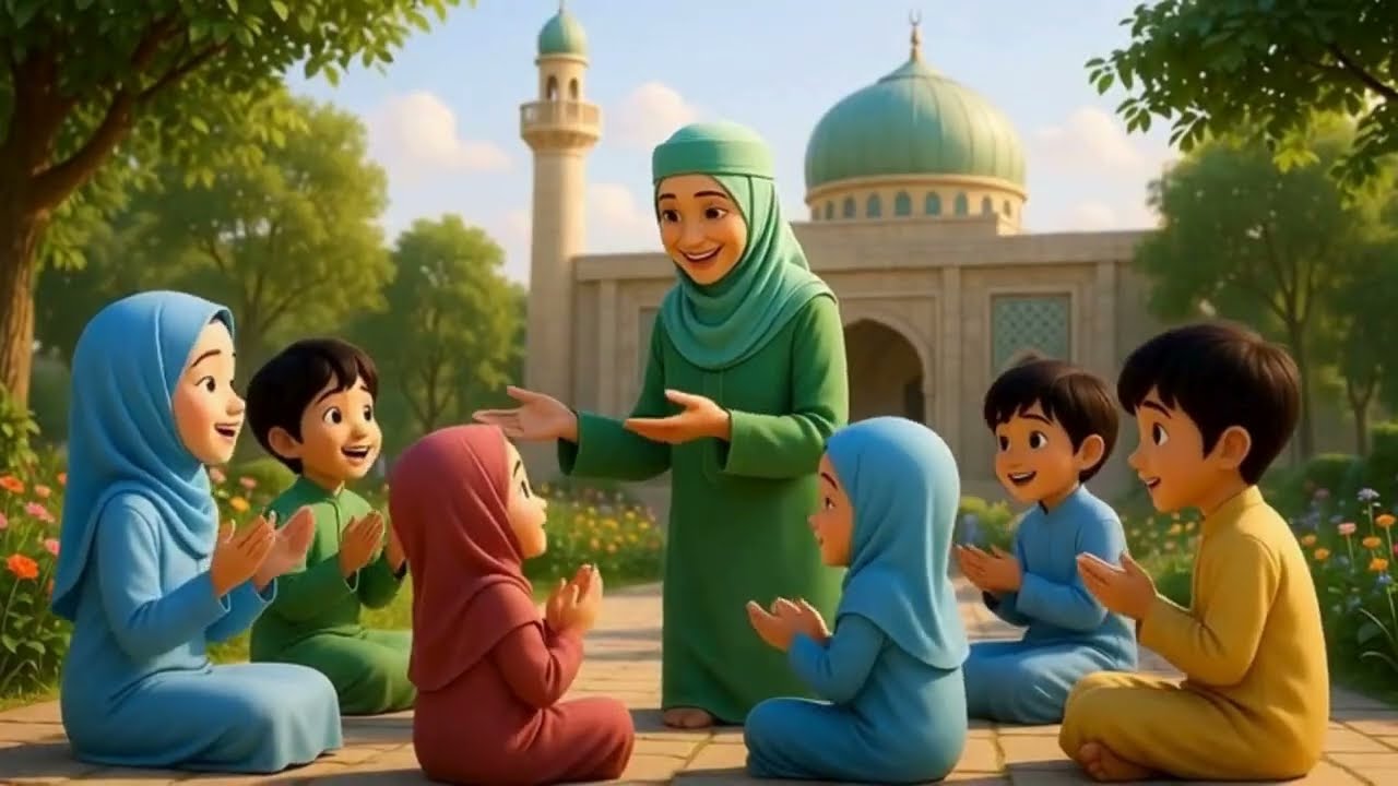 5 Kalma Learning for Kids | Complete Islamic Kalmas with Easy Words 🌙📘