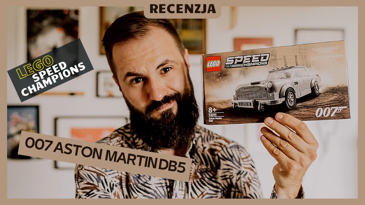 LEGO Speed Champions 76911: 007 Aston Martin DB5   RECENZJA | Samochód Bonda za 80zł!