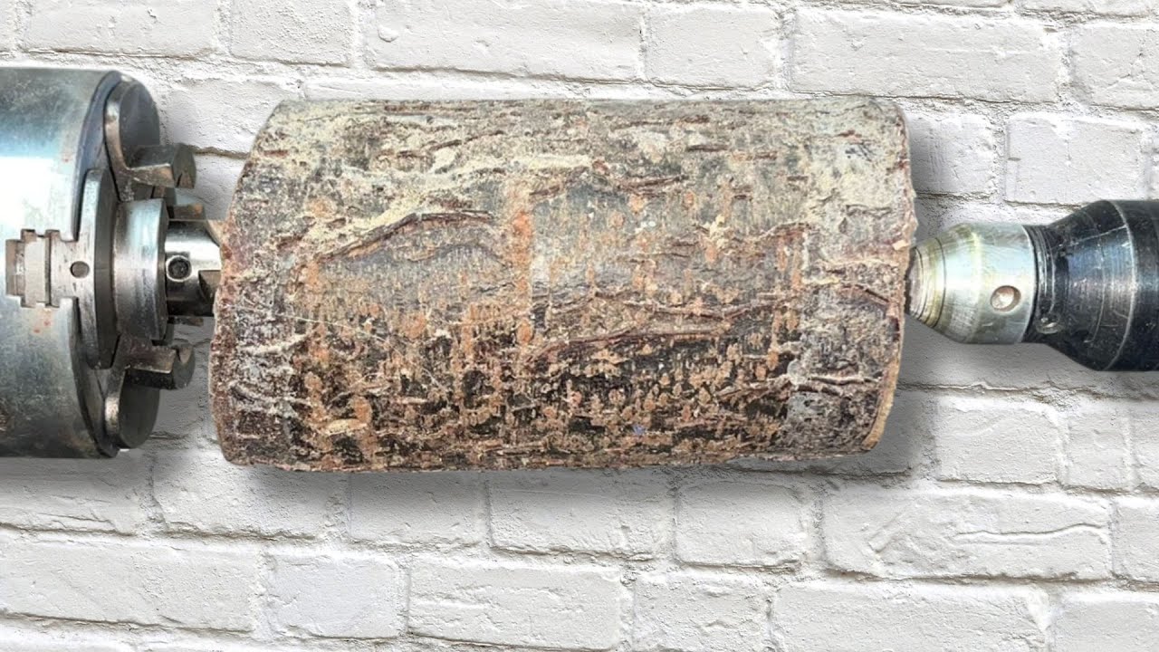 Turning a Simple Cherry Mini Vase. Perfect Beginner Woodturning Project