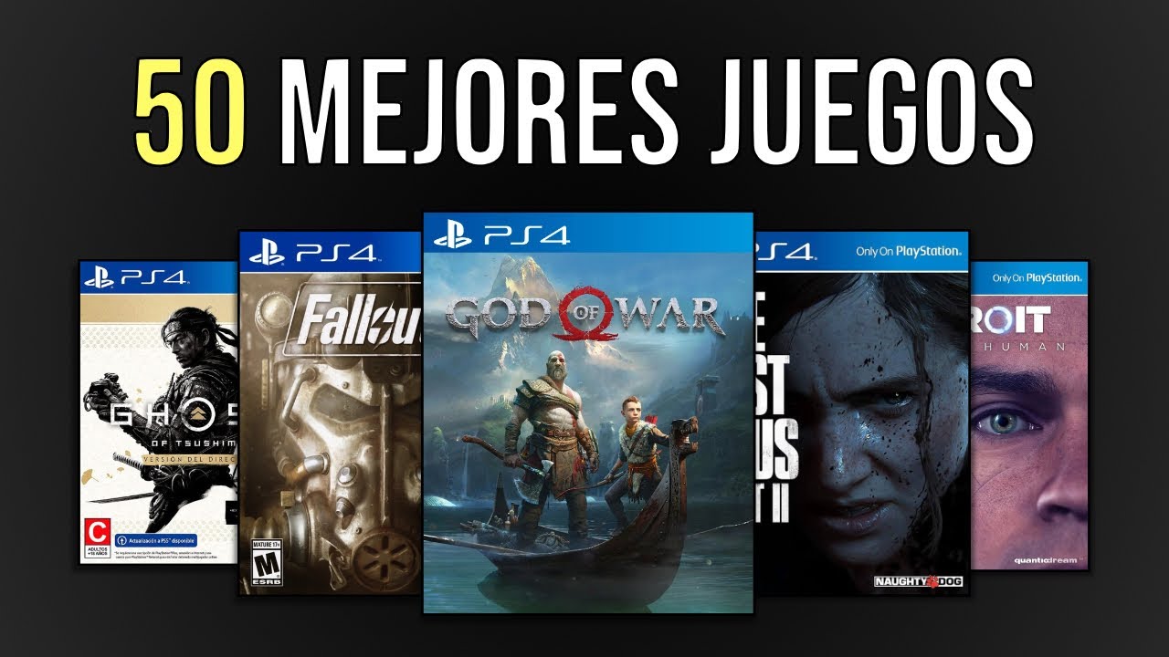 Los 50 Mejores Juegos de Playstation 4 Que Debes Comprar