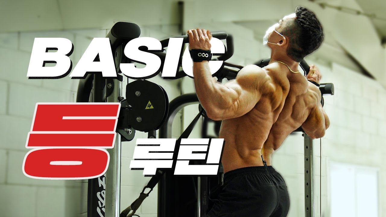 바벨로우 안 하셔도 됩니다ㅣIFBB 프로 김정현 등 운동