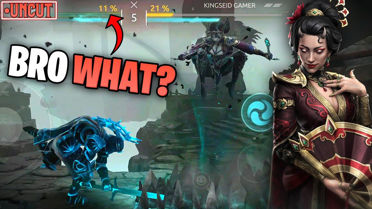 Widow Uncut - Range, Enchant, Shadow, Repeat 💀| Shadow Fight 4