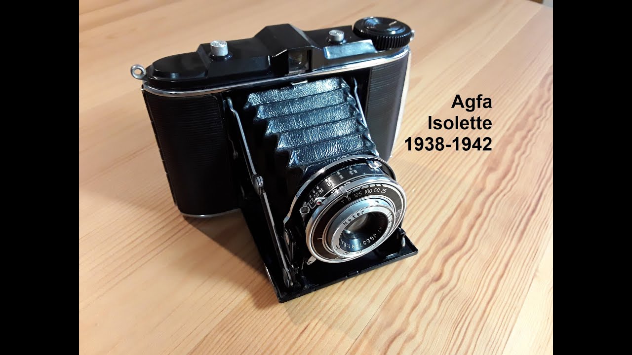 Agfa Isolette JSOLETTE Soldatenkamera Jgestar 85mm f6,3