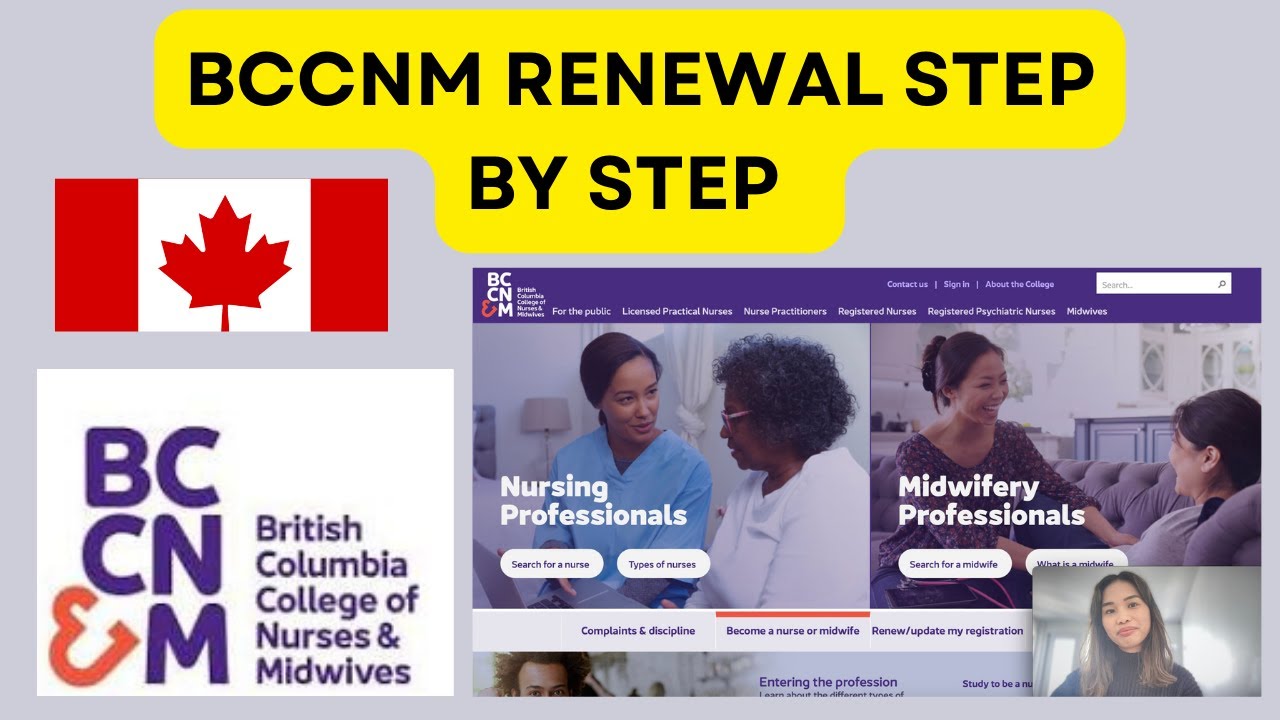 How to Renew Your Nursing License with BCCNM (2025) for IENs