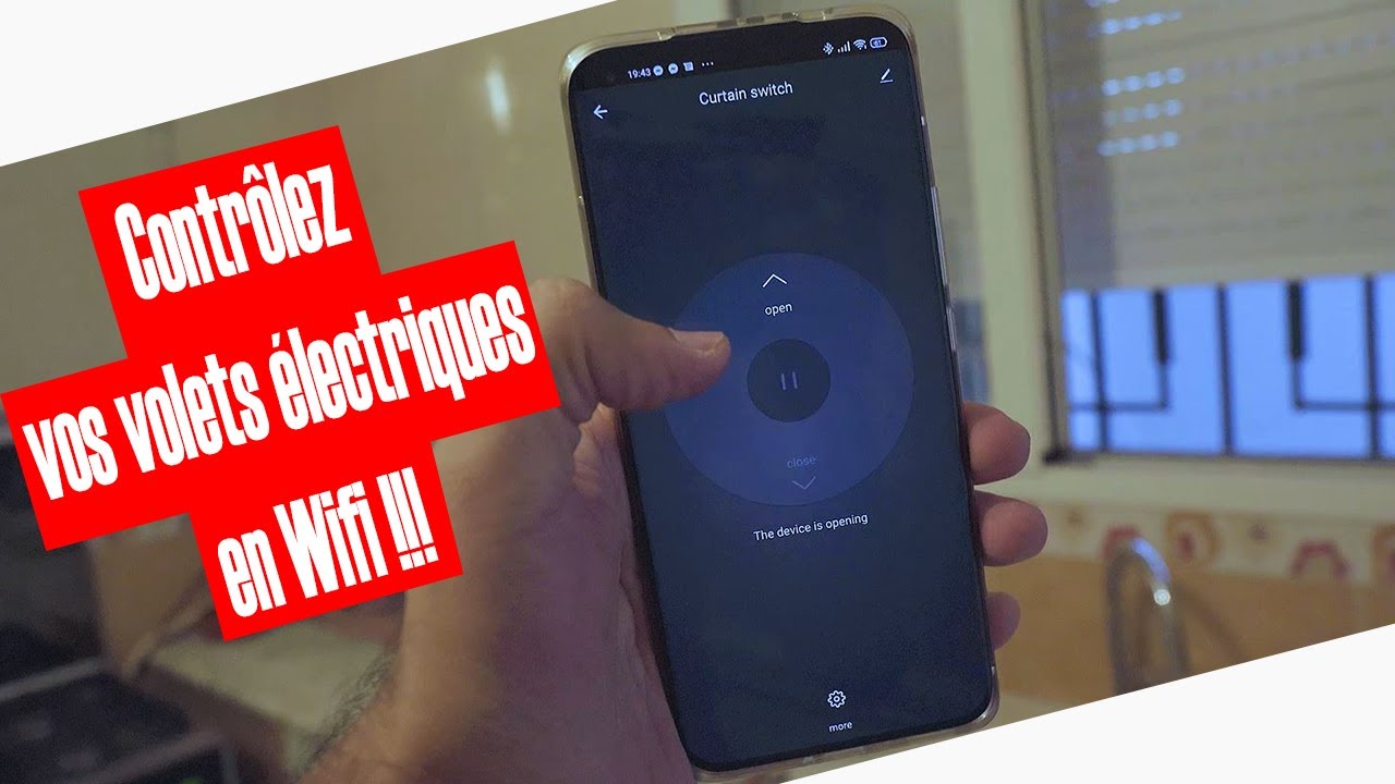 ⚡️ Contrôler vos volets électrique en Wifi ! avec les micro modules LoraTap ⚡️