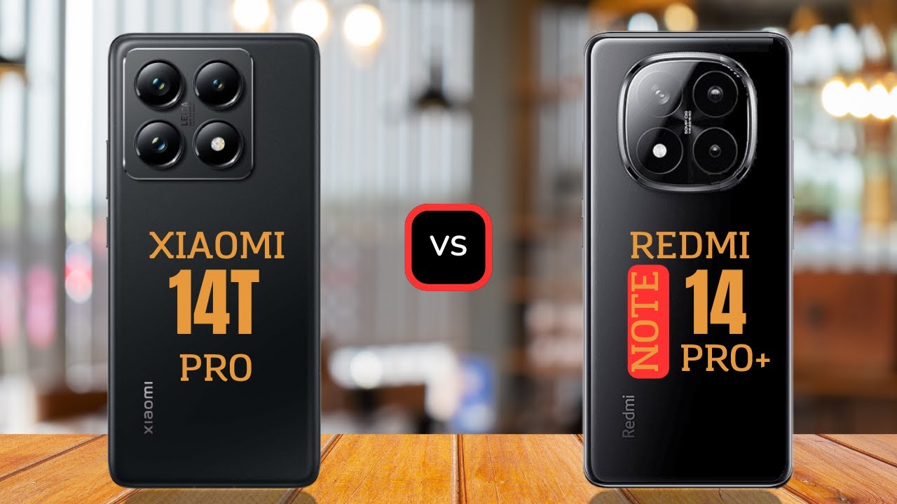 Xiaomi 14T Pro vs Redmi Note 14 Pro Plus