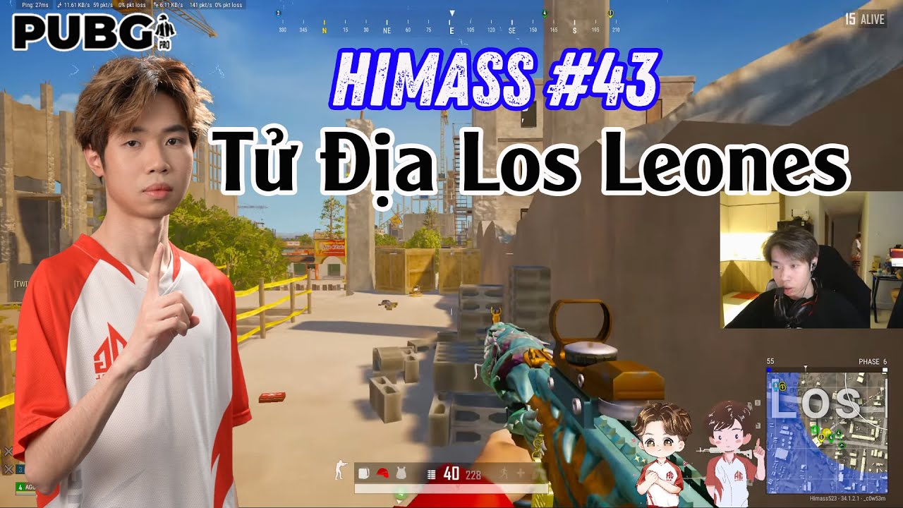 PUBG PC I AGG_Himass #43 I Khởi nguồn tại Pecado và Kết thúc ở Los Leones