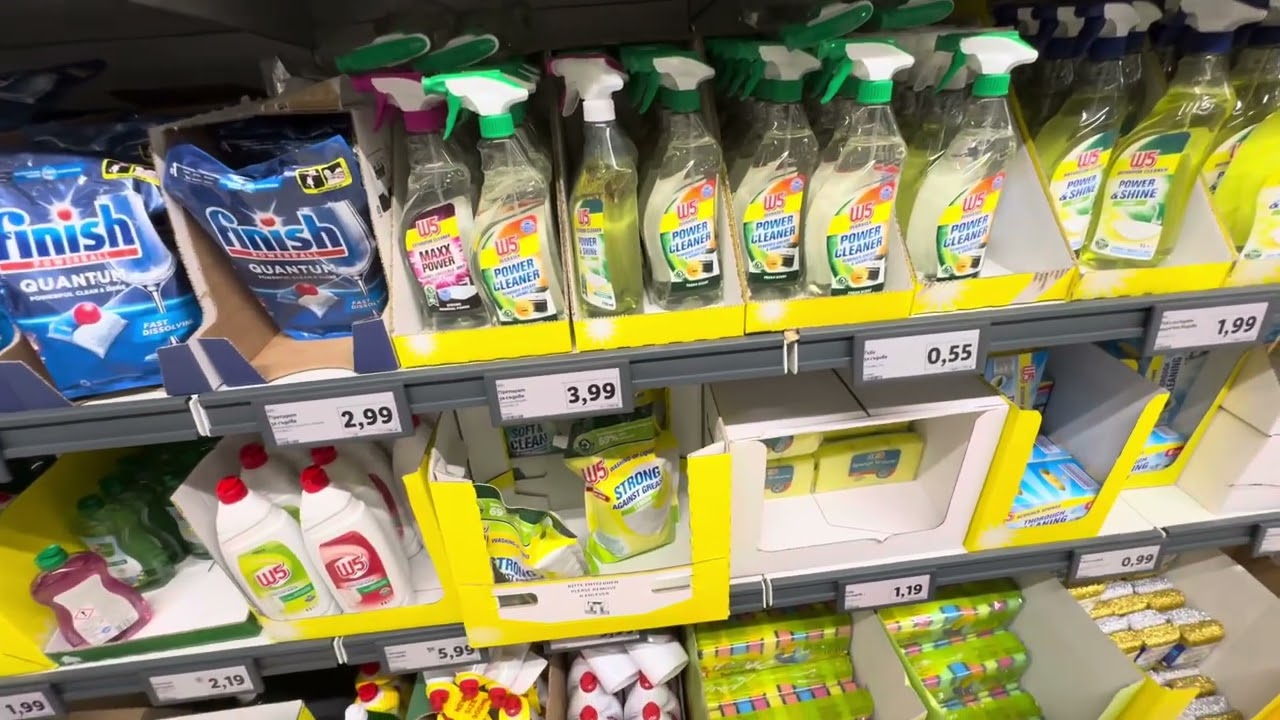 Shopping at LIDL