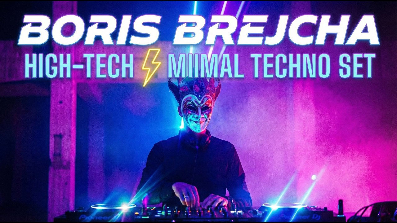 Boris Brejcha ⚡ High-Tech Minimal Techno Set | Groovy & Hypnotic 2026