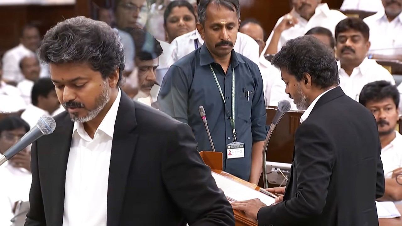 CM Vijay Takes Oath as Perambur MLA In Tamil Nadu Assembly | TN Assembly 2026