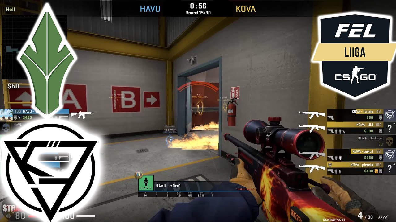 sLowi ON FIRE! 🇫🇮 KOVA vs 🇫🇮 HAVU NUKE HIGHLIGHTS - Finnish Esports League Season 8 Grand Final