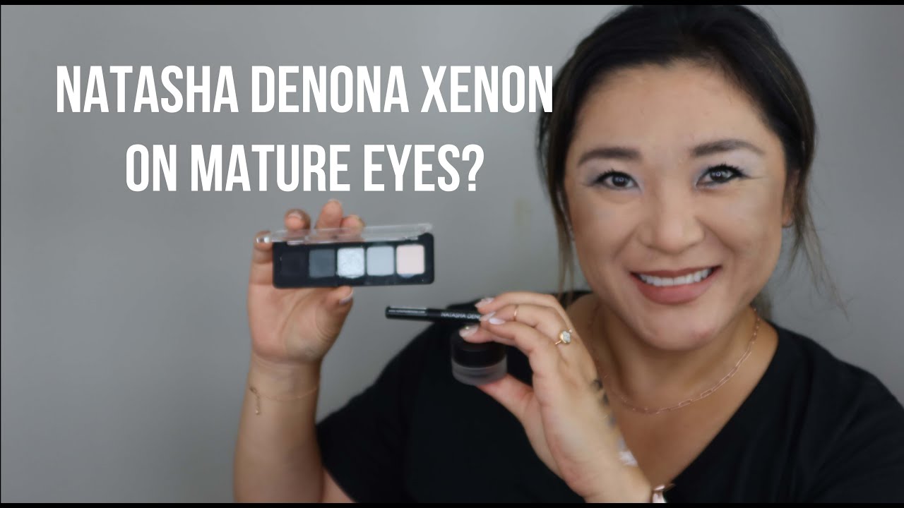 NEW natasha denona XENON eyeshadow palette, work & set gel eyeliner & macro blade liquid eyeliner