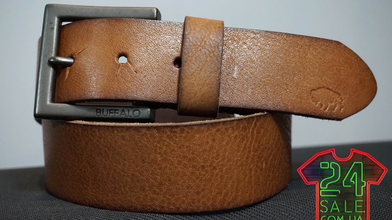 Unboxing original belt Buffalo by David Bitton 09-1668-21