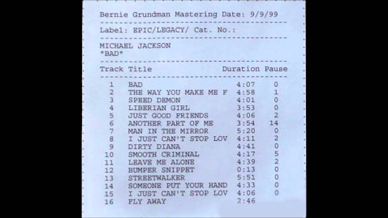 Michael Jackson - Bumper Snippet (Kid)