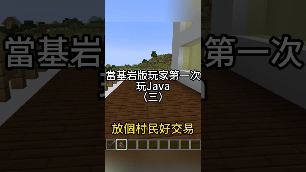 這個太真實了 Java版終界門不能減免傷害我還是上週才知道 #基岩版 #我的世界 #當個創世神 #minecraft #マインクラフト #麥塊 #搞笑 #java