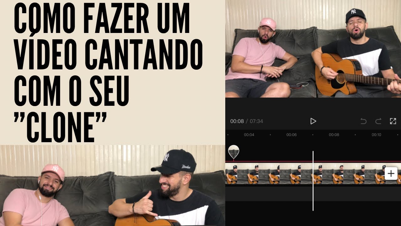COMO FAZER UM VÍDEO CANTANDO COM SEU “CLONE” ( Passo a Passo)
