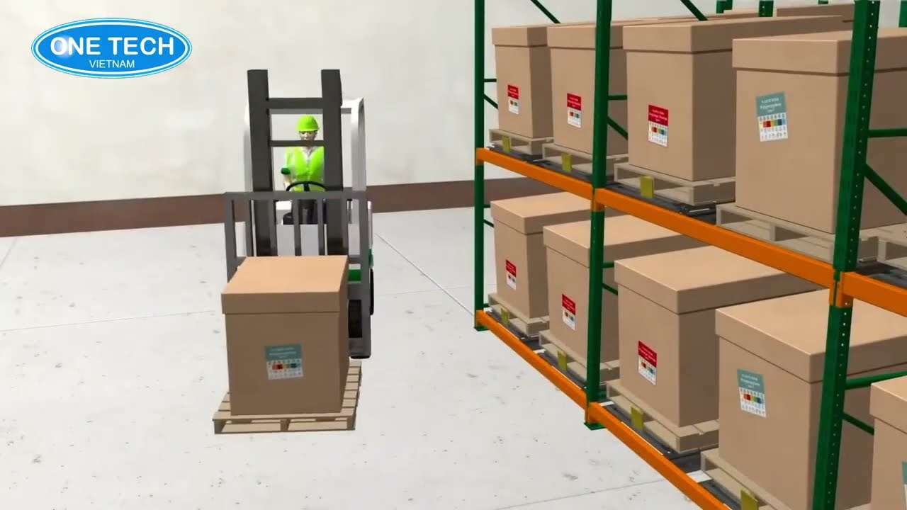 Kệ Push Back – Tăng 60–70% sức chứa kho hàng | Kệ kho trung tải | 0933021077