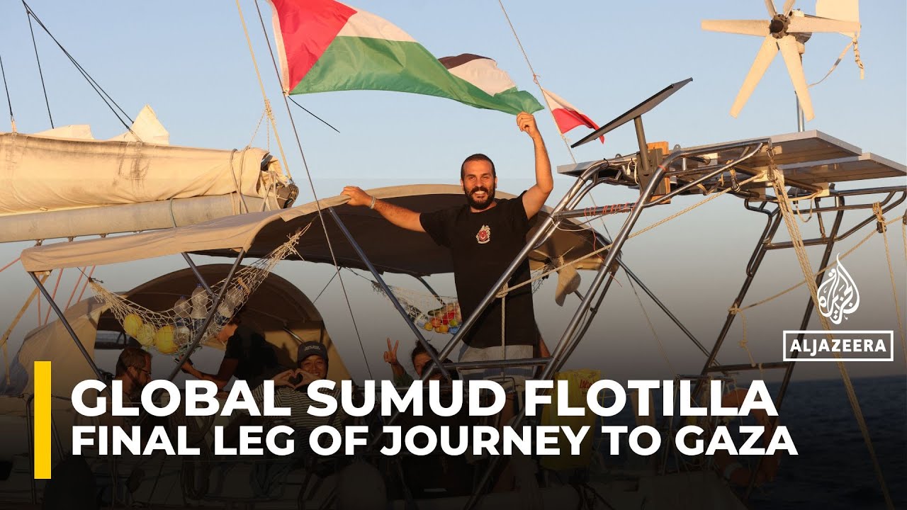 Флотилия Global Sumud приближается к сектору Газа, приближаясь к «зоне высокого риска»