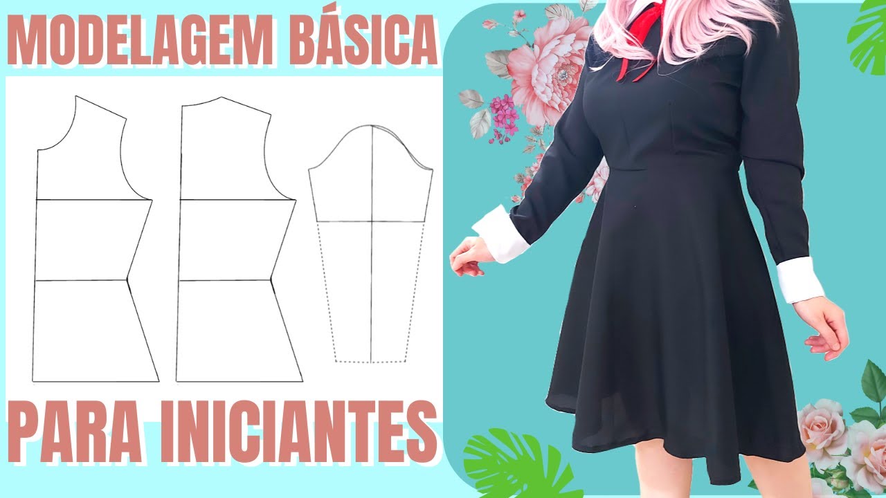 Aprenda a como Modelar Roupas | Modelagem para Iniciantes SUPER FÁCIL (Blusa) | Modelagem Cosplay
