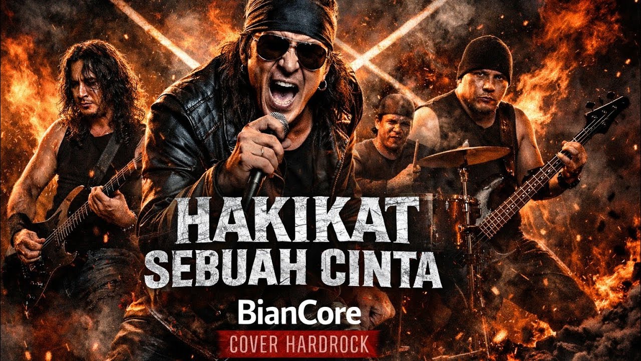 HAKIKAT SEBUAH CINTA - IKLIM (Hard Rock Cover) | Agresif & Gahar!