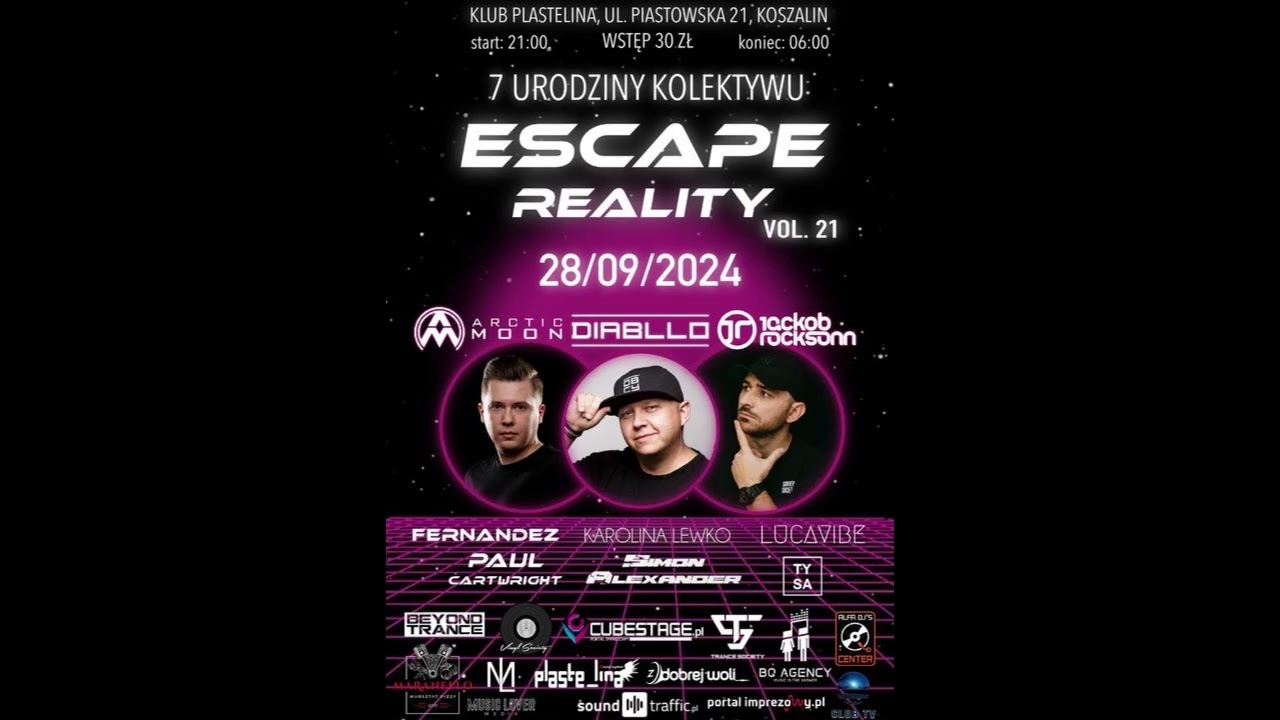 Simon Alexander   Escape Reality vol 21   7 Urodziny Kolektywu 28 09 2024