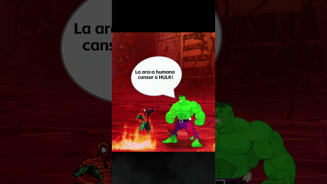 New Spider-Man VS Hulk Shorts #kofmugen #skmugen #themcpro #Mcpro #Mugen