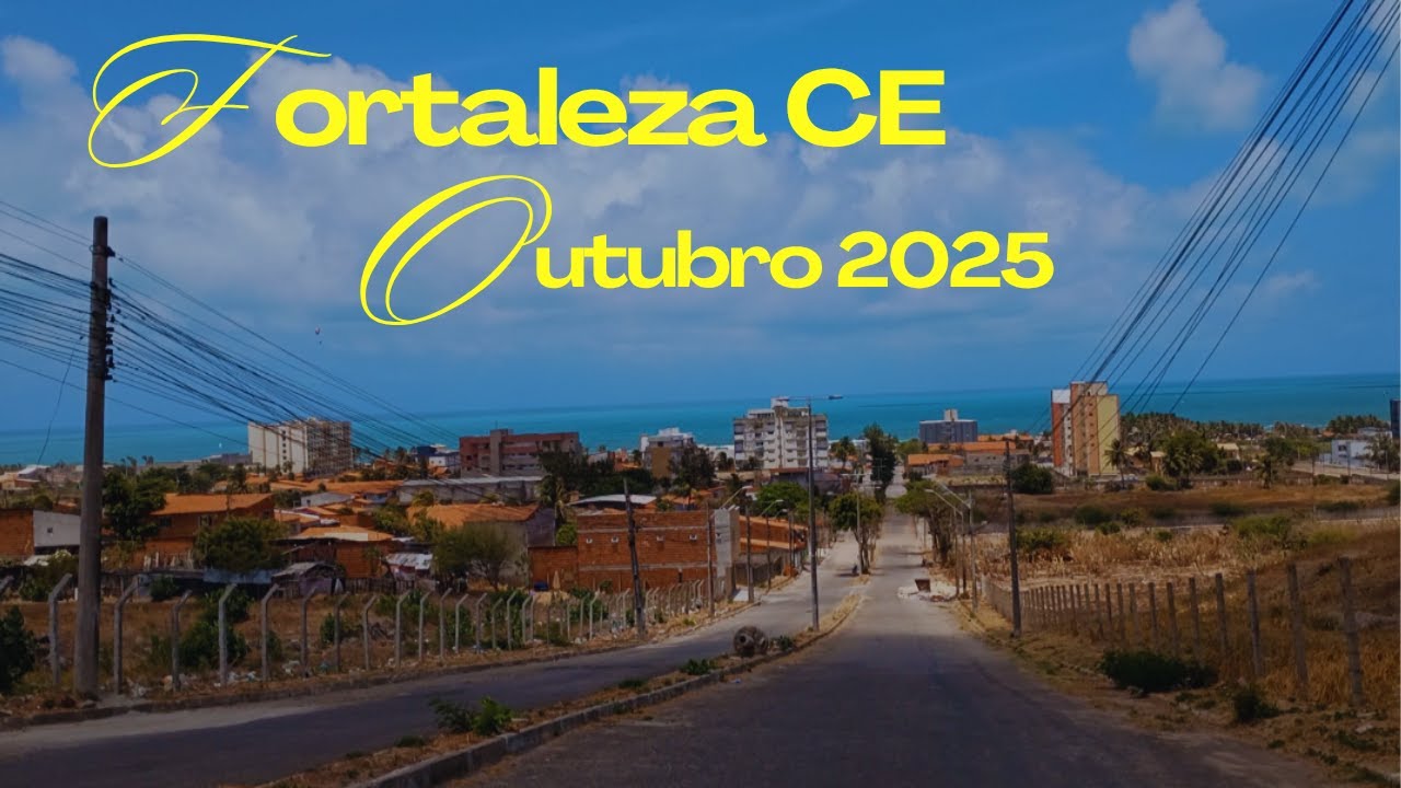 FORTALEZA CEARÁ - Outubro de 2025.  Driving in  Fortaleza City