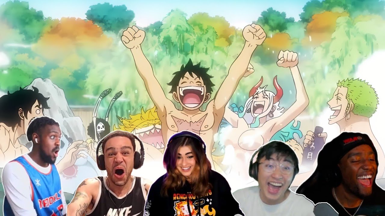 Праздник начинается‼️Новые награды и новые императоры⁉️Мэшап One Piece Reaction Eps 1079
