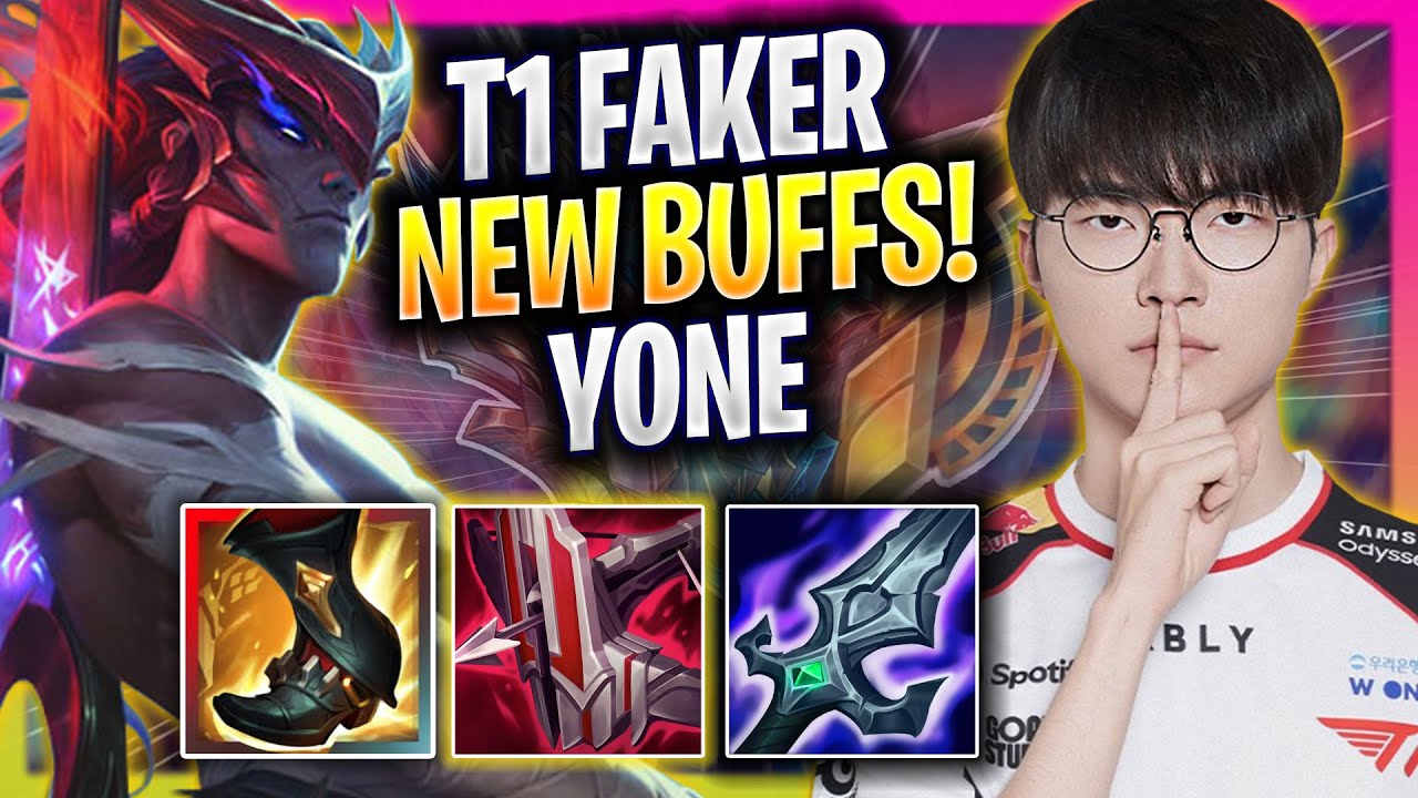 FAKER TRIES YONE WITH NEW BUFFS! - T1 Faker Plays Yone MID vs Zoe! | Season 2026