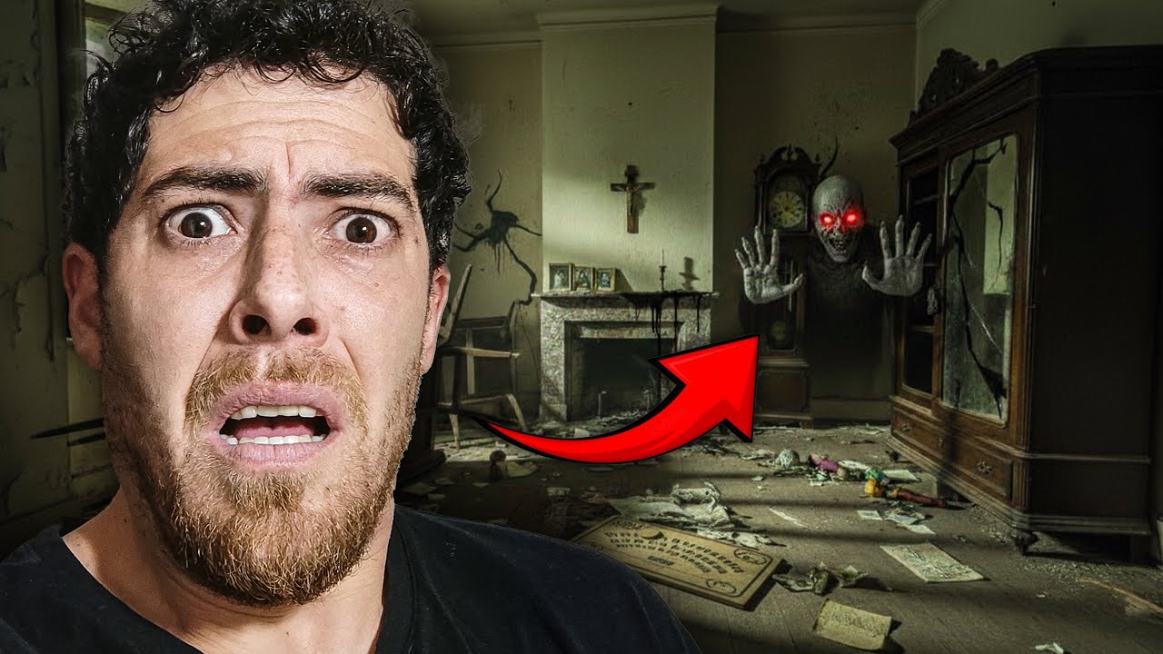 ¡CASI NO SALGO! La CASA maldita de la CRUZ INVERTIDA (Terror Paranormal Extremo)