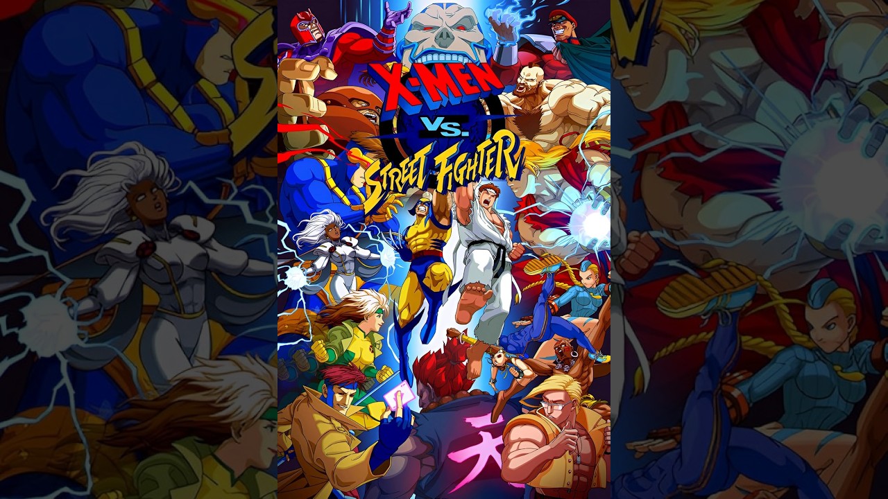 X-Men vs Street Fighter Charlie Magneto
