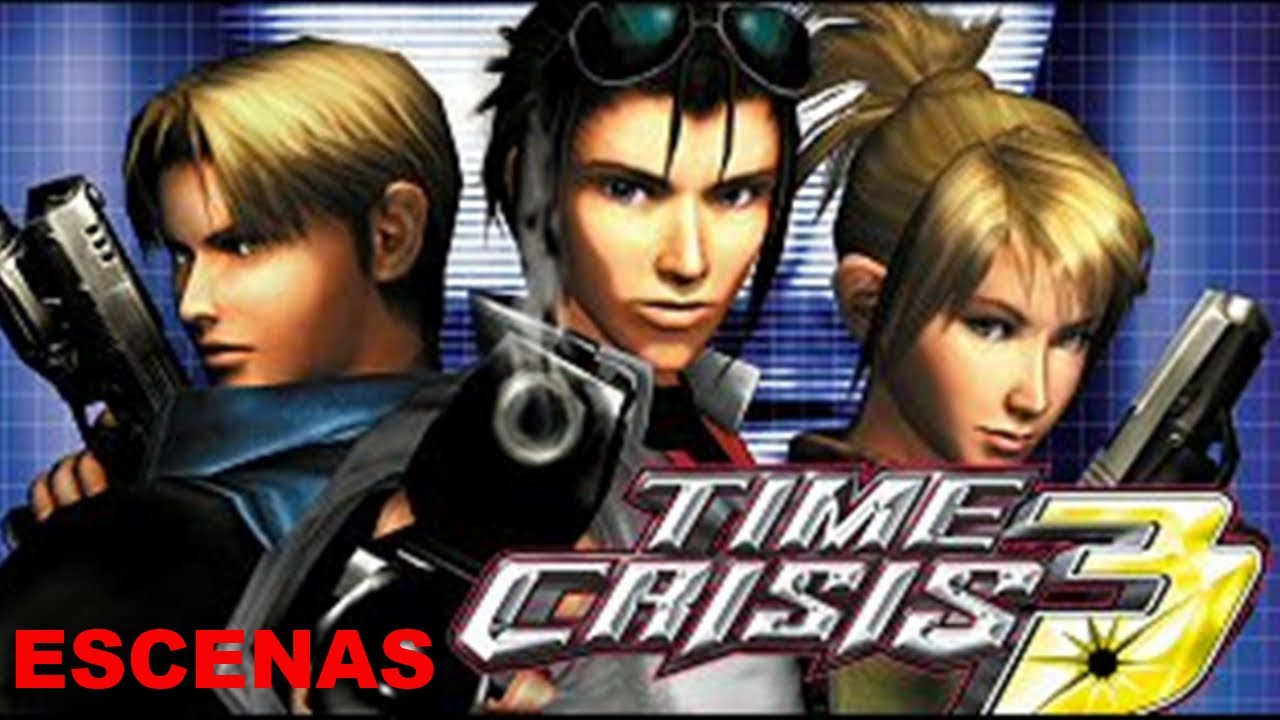 TIME CRISIS 3 HD ARCADE PS2 ESCENAS G-CON 2 Español