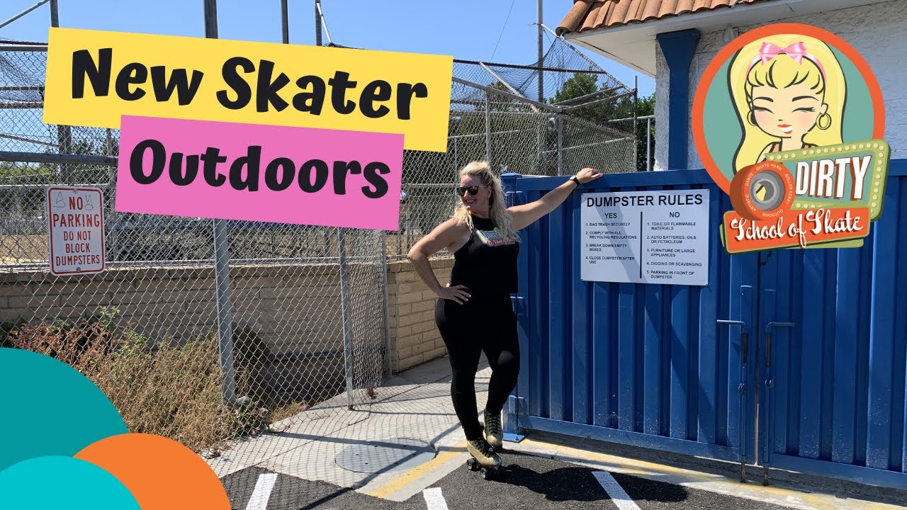 Outdoor Roller Skating  - 3 Easy Steps