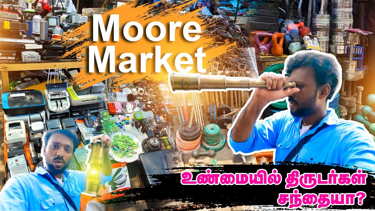 இது உண்மையில் திருட்டு Market ஆ | Chennai Moore Market in tamil | Mr Ajin Vlogs