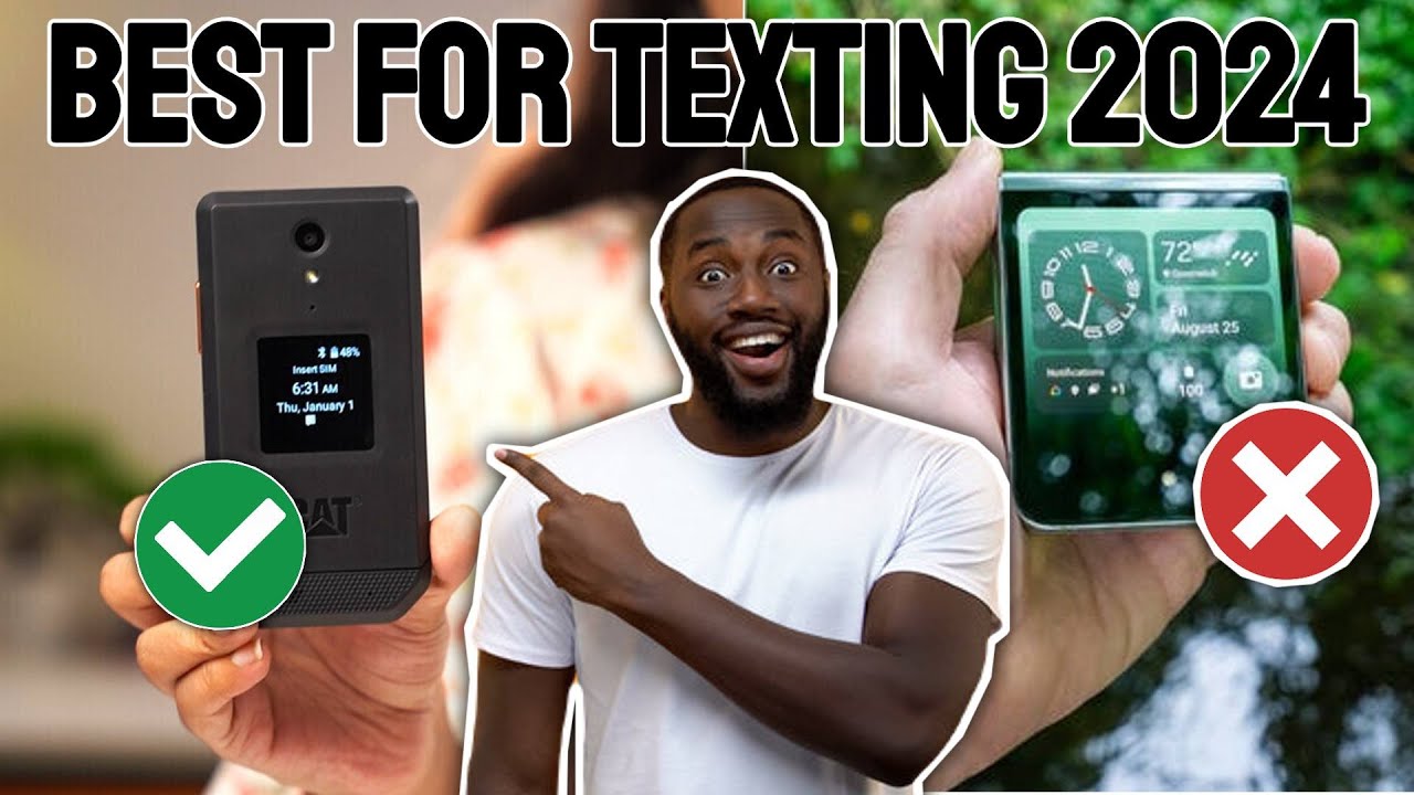 Best Flip Phones For Texting in 2024 [Watch Before Buying]