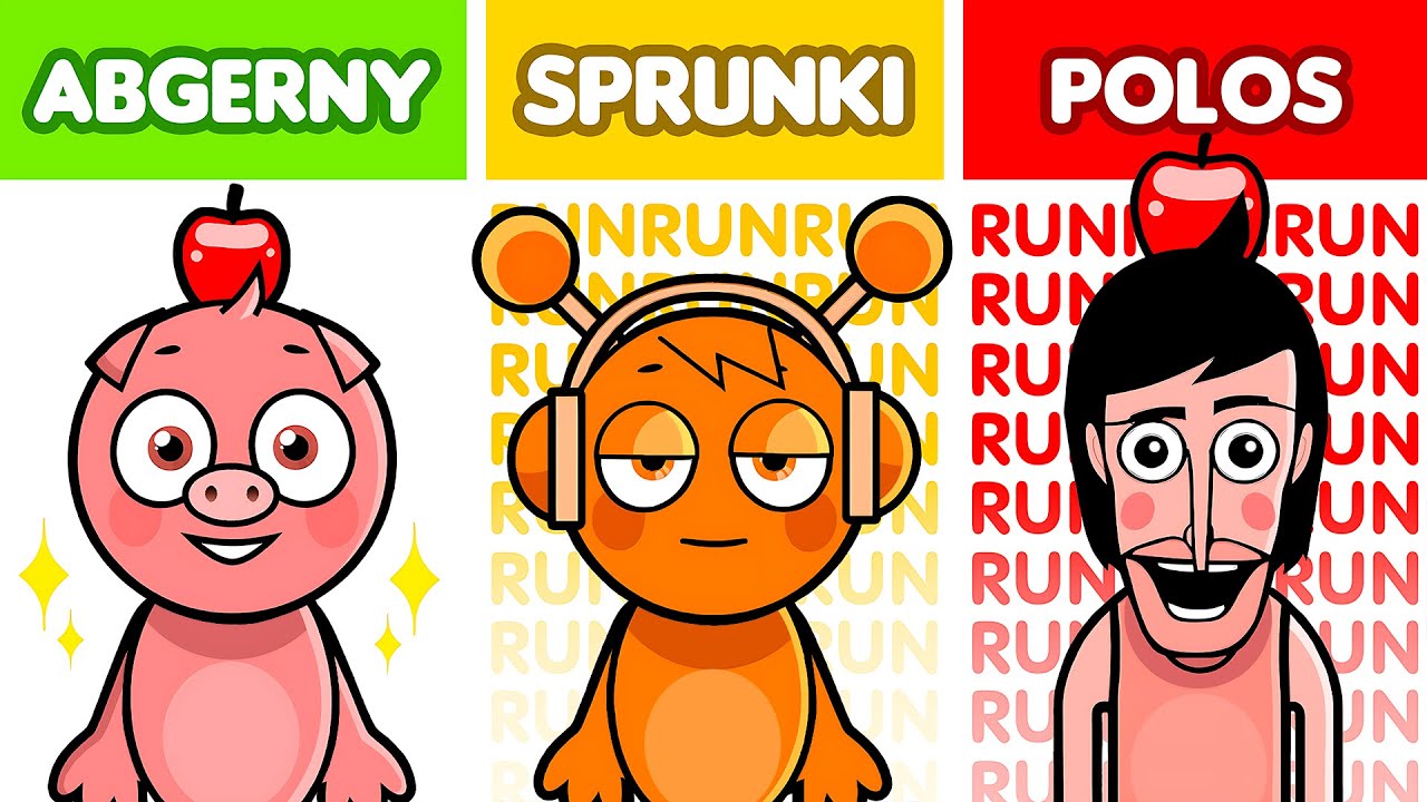 Incredibox Abgerny VS Sprunkgerny VS Abgerny But Polos (ALL Characters Comparison)