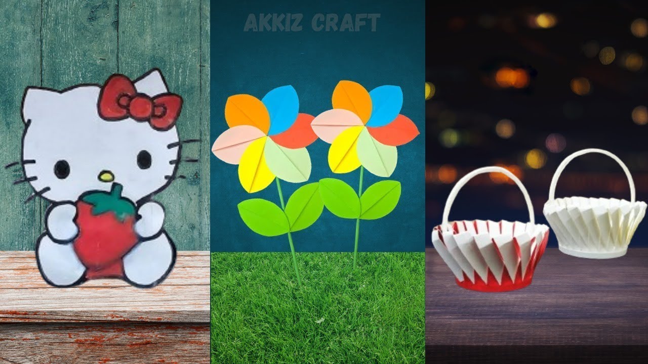 Easy craft ideas / cool ideas / paper craft / Akkiz craft
