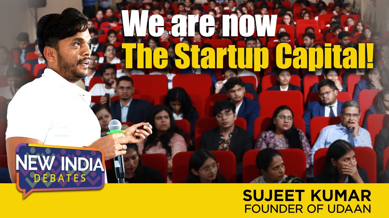 Sujeet Kumar, Founder of Udaan | India&rsquo;s Journey to become the startup capital of the world