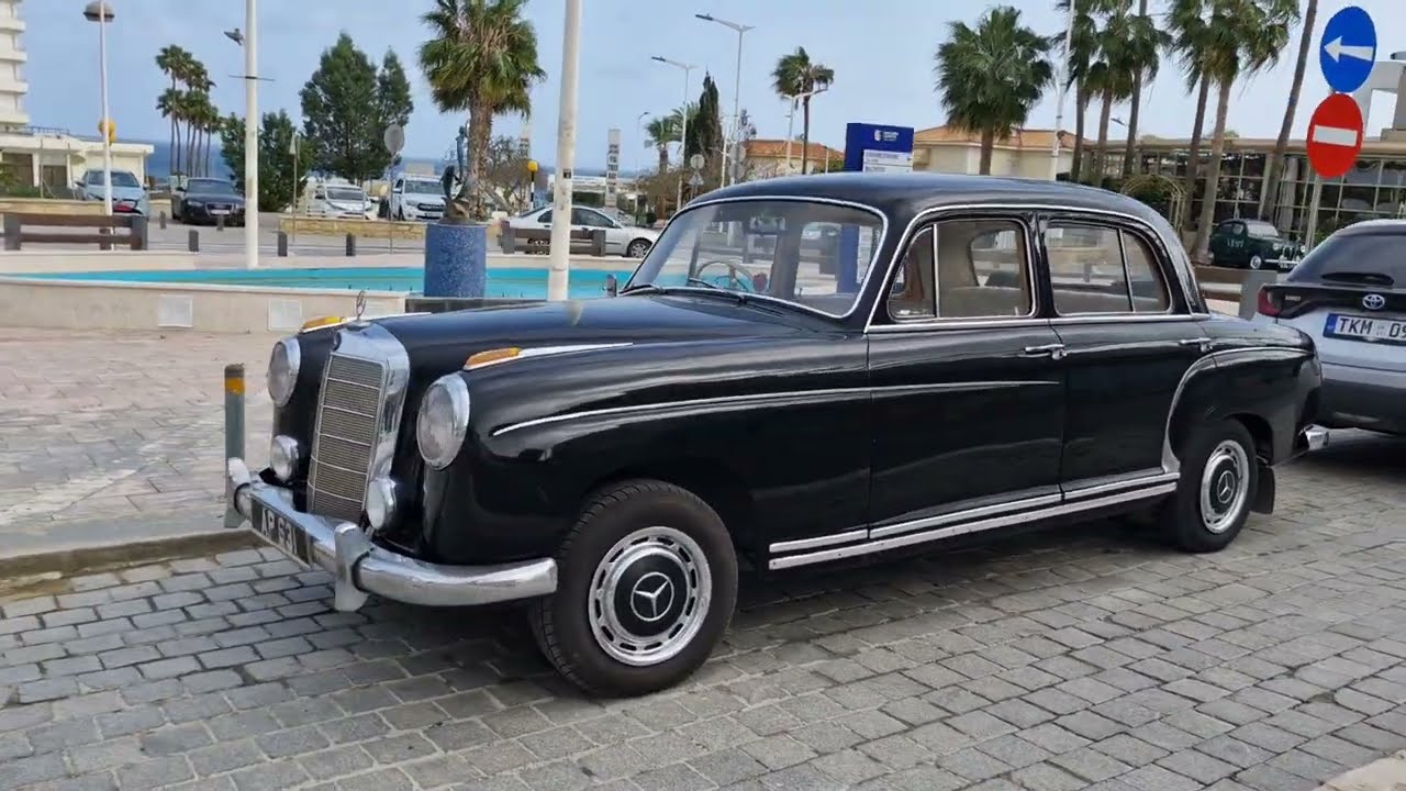 Mercedes 220S w Protaras Cypr / Cape Greco 