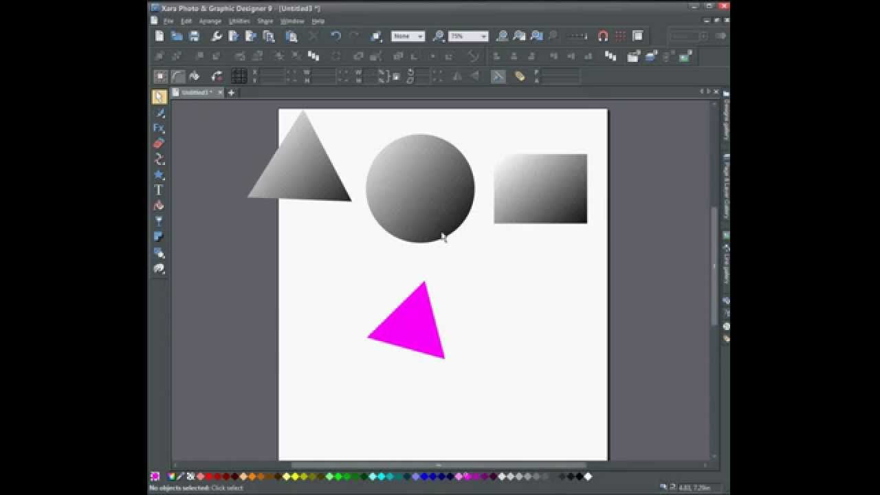 Format Gradients Xara Photo & Graphic Designer