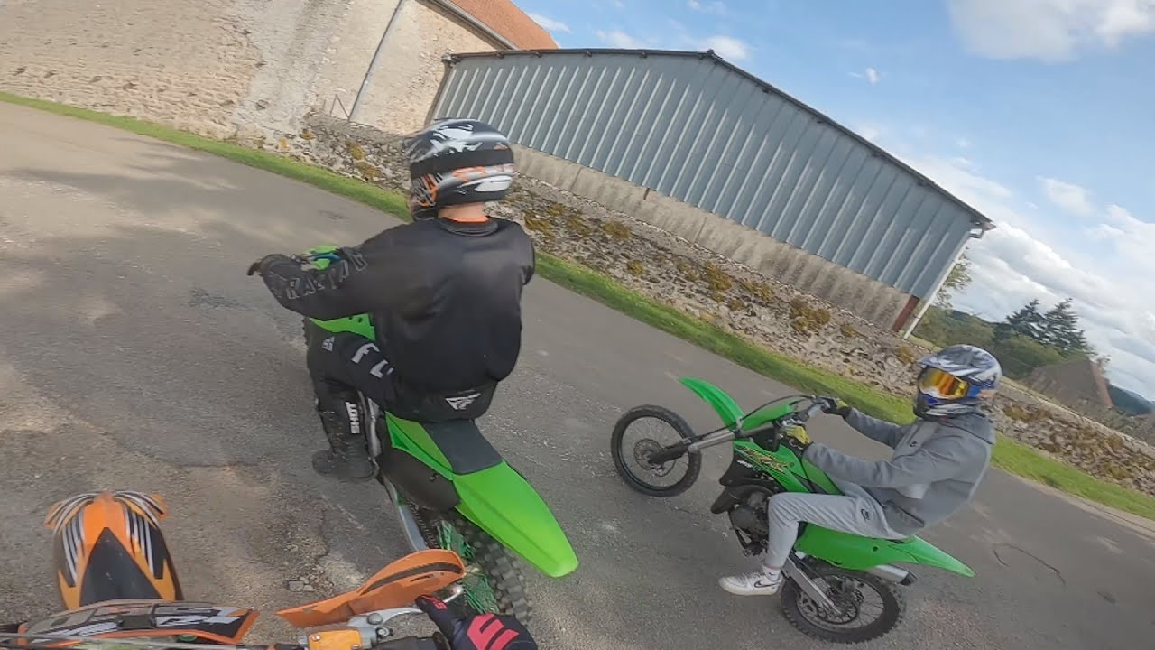 Balade enduro dans le Morvan