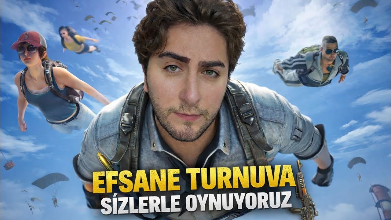 EFSANE VURUŞLAR PUBG MOBİLE EFSANE TURNUVA SİZLERLE OYNUYORUZ #2