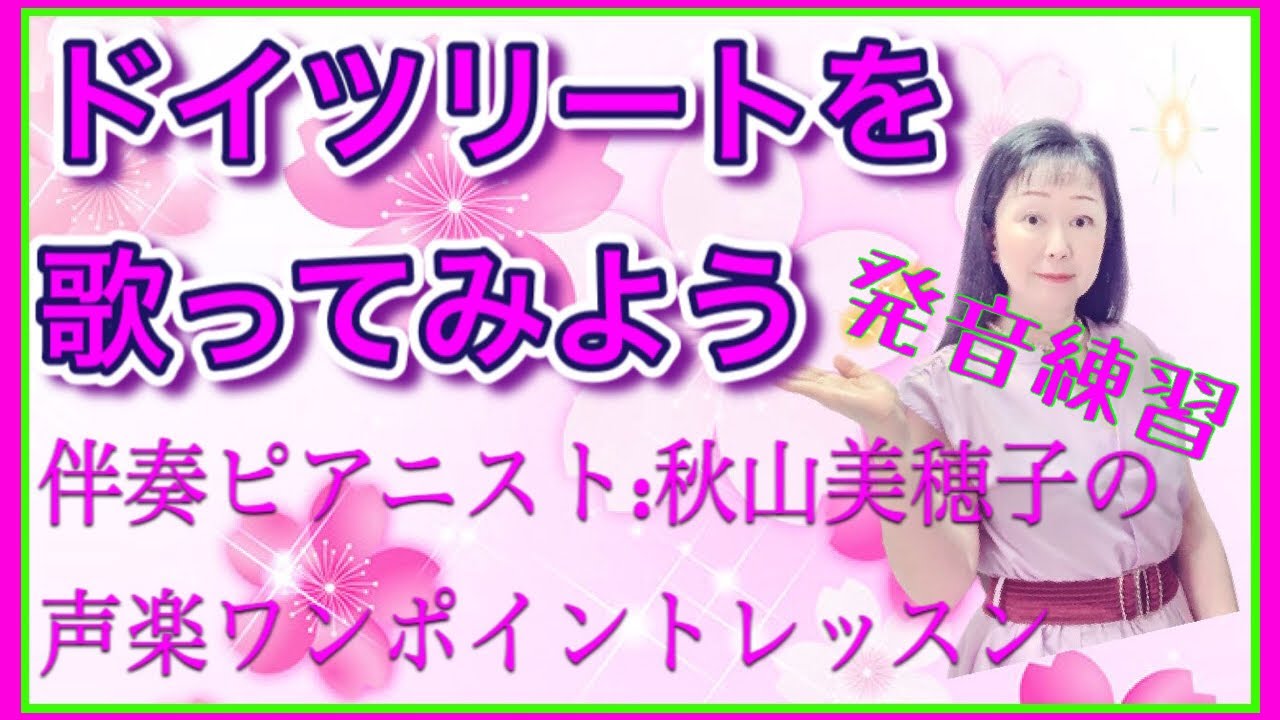 ドイツリートAn die Musik の歌詞を 読んでみよう🎵