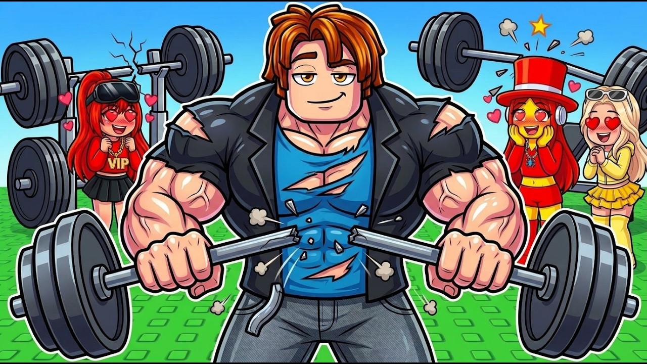 How I Got TOO STRONG in Kick a Lucky Block! 💪🏻