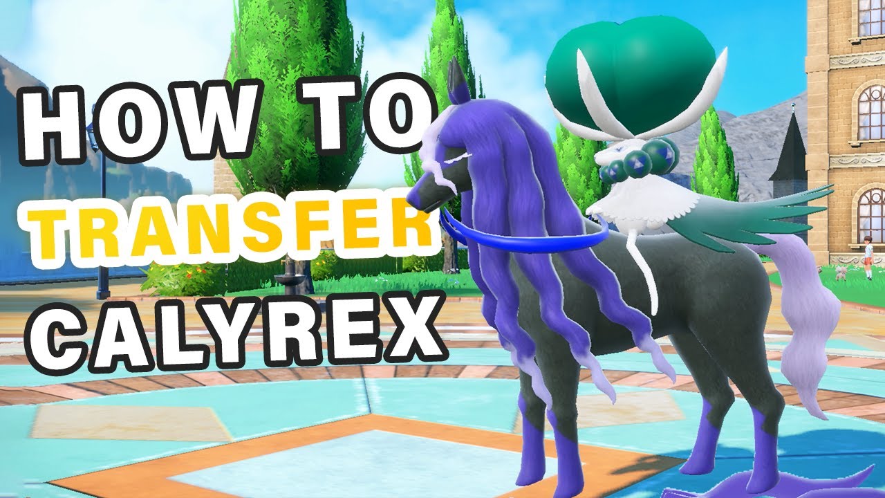 How to Transfer Calyrex into Pokemon Home ► Pokemon Scarlet & Violet