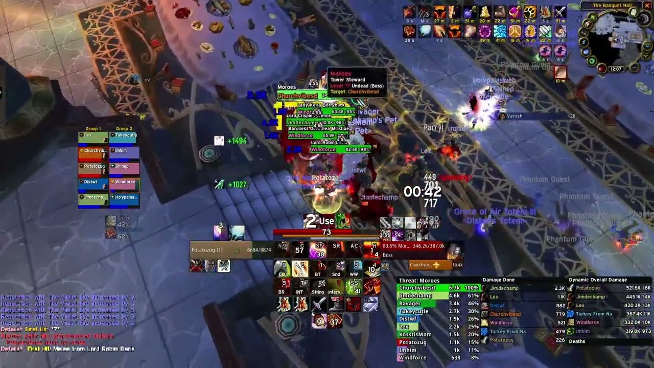 Karazhan World First -＜Progress＞- TBC Anniversary / Fresh - Fury Warrior POV