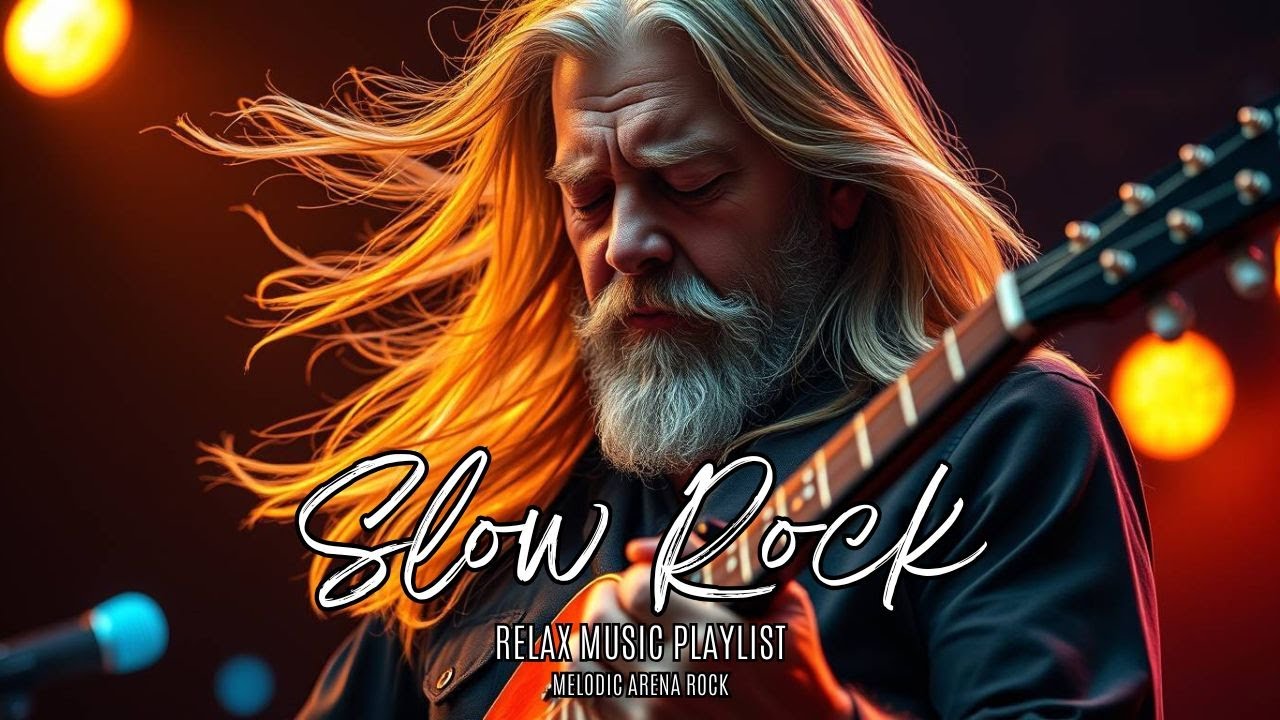 🔥 Ultimate Slow Rock & Classic Rock Ballad Collection for Deep Night Emotions 🎸
